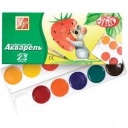 Краски 12цв.к/у б/к Мини 19с1247-08 Луч