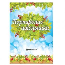 Листы-вкладыши д/портфолио школьника BRAUBERG 126896 Окружющий мир 14л.