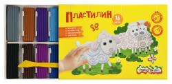 Пластилин 16цв.240г КАЛЯКА-МАЛЯКА ПКМ16