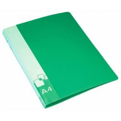 Папка-скоросшиват.жест.+карман БЮРОКРАТ 816870/PZ07PGREEN т/к зеленая пруж.