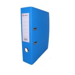 Папка-регистратор 8см.LAMARK AF0600-LB голубой.мет.окант.т/к