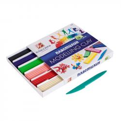 Пластилин 12цв.240г.КЛАССИКА 7с331-08/20 к/у стек Луч