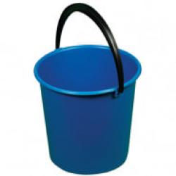 Ведро пластиковое OfficeClean Professional, цвет синий, 10л 251148