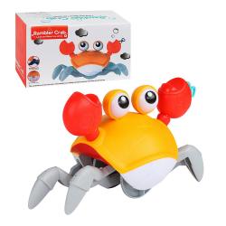 ЗАВОДНАЯ ИГРУШКА JB0207978 краб оранжевый в кор.