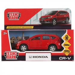 Машина МОДЕЛЬ CR-V-RD металл Honda CR-V инерц. открыв.двери красный 12см в кор.