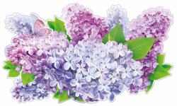 Украшение на скотче ИП 29.976.00 Сирень