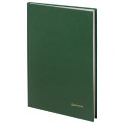 Книга УЧЕТА А4 96л.кл.офс.BRAUBERG 130222 тв.обл.бумвинил зеленая