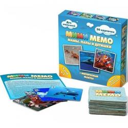 Игра разв. МЕМО Морские животные 8053
