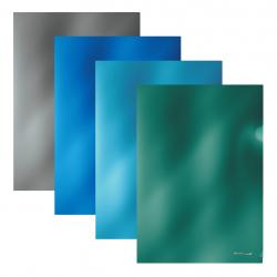 Папка-уголок А4 ERICH KRAUSE Glossy Ice Metallic 50169 непрозр. ассорти