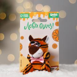 Игрушка мягк. Тигренок Крутой на карт. 7025989