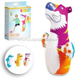 НАДУВ.ИГРУШКА 44669NP Зверюшка-неваляшка 3-8лет микс