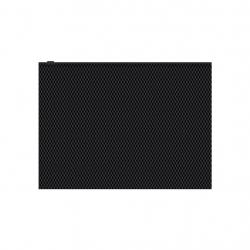 Папка на молнии А4 ERICH KRAUSE 55080 Diamond Total Black черный