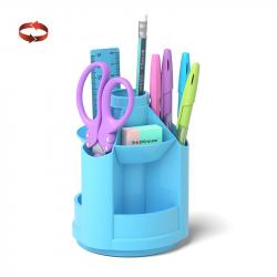 Набор офисный 8пр.ERICH KRAUSE 53233 Mini Desk Pastel голубой