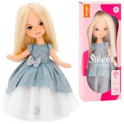 КУКЛА SS01-01 Mia в голубом платье 32см