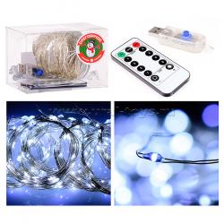 Гирлянда ЗАНАВЕС белый 3*3м 300л USB дистанц.управл. S0609