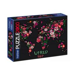 Пазлы 2000эл.Flower map 2000ПЗ1_25846