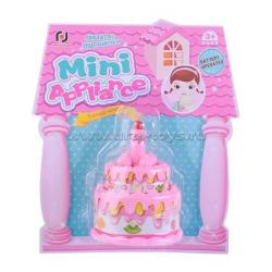 Игрушка муз.3511-24 Торт на бат. на листе