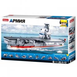 Конструктор пластм.M38-B0662 Авианосец 424дет.