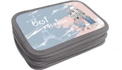 Пенал б/н 2замка PB0062-08 Best Vacation LAMARK