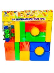 Конструктор пластм.1243 Городок Построй Гараж  31 эл.