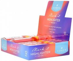 Текстовыд.красн.LOREX LXHLMT-NR Mark it NEON неон 1-5мм