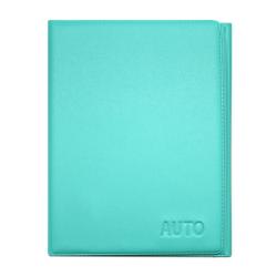 Обложка АВТОДОКУМЕНТЫ 2903-118 Auto складная бирюзовая