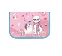 Пенал б/н 1замок PB0053-14 Fashion Cat LAMARK