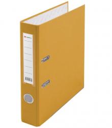 Папка-регистратор 5см.LAMARK AF0601-YL1 желтый метал.окант. т/к