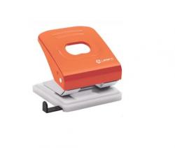 Дырокол 30л.LAMARK PN0150-OR метал. с линейкой оранжевый