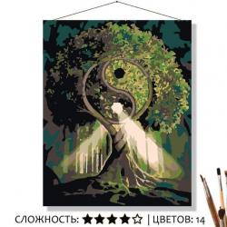 КАРТИНА по номерам КН5040319 Гармония природы 50*40см