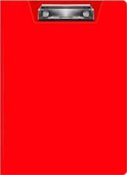 Клипборд А4 БЮРОКРАТ -PD602RED красный с крышкой