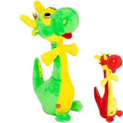 Игрушка мягк. Дракон 34см на бат. FG230524002C