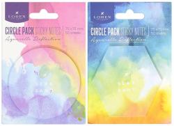 Блок самокл.50л 75*75 LOREX AQUARELLE REFLEXION LXSNCP-AQR ассорти