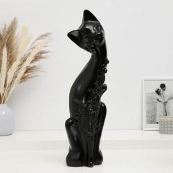 Сувенир КОПИЛКА Кошка черная 49см 2224131