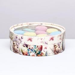 КОРОБКА 10345161 Птички на яйцах завальцованная 20*6см