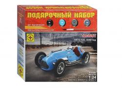 Конструктор пластм.ПН602408 Талбот Лаго Т26 1949 год  (1:24) с красками сборная модель