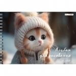 Альбом 40л.гребень Котик АСЛ402528 КЭ