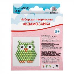 АКВАМОЗАИКА AQB-01 Сова №13 15*15*3,5см