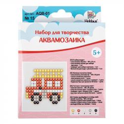 АКВАМОЗАИКА AQB-01 Пожарная машина №15 15*15*3,5см