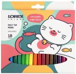 Фломастеры 18цв.к/у LOREX KIDS LXKFPCL-18