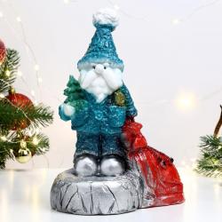 КОПИЛКА НГ 10646406 Дед мороз с мешком красная 25*21см