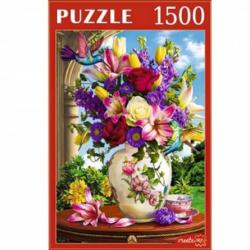 Пазлы 1500эл.Цветы и колибри Ф1500-0643