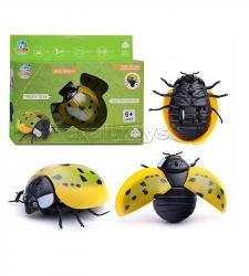 Игрушка муз.9922S Божья коровка на бат. в кор.
