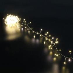 Гирлянда НИТЬ теп.белый Мишура 5,0м 350л LED IP-40 725-976 (Серпантин)