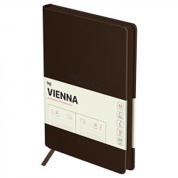 Ежедн.А5 2025 176л.инт/обл.БД DdA5_61252 Vienna. Dark brown темно-коричневый кожзам