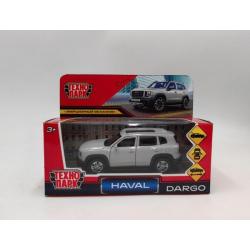 Машина МОДЕЛЬ DARGO-12-SR металл HAVAL dargo 12см инерц. серебристый в кор.