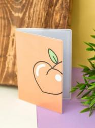 Обложка ПАСПОРТ 15514 Sweet peach