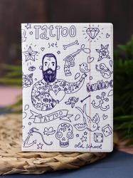 Обложка ПАСПОРТ 15022 Miusli tattoo