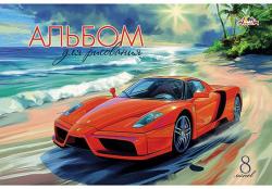 Альбом 8л.Яркое авто С0217-68 КТС