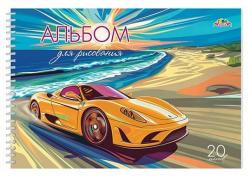 Альбом 20л.гребень Авто у моря С0224-66 КТС